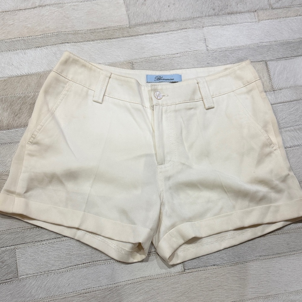 Blumarine Classic Cream Women's  Shorts